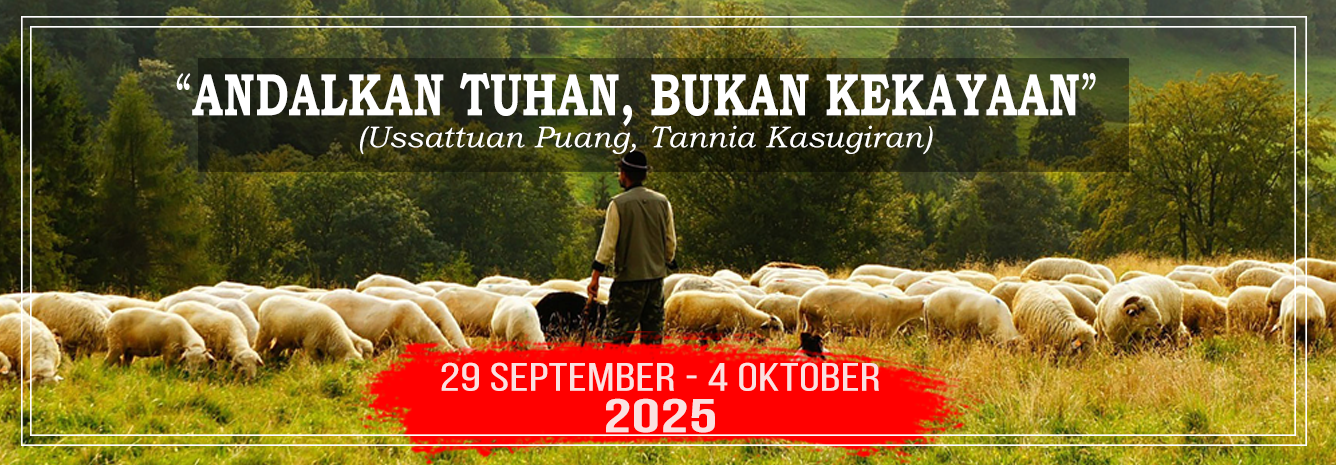 ANDALKAN TUHAN, BUKAN KEKAYAAN